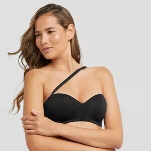 Maidenform Self Expressions Women's Wireless Strapless Bra Black Size 36DD